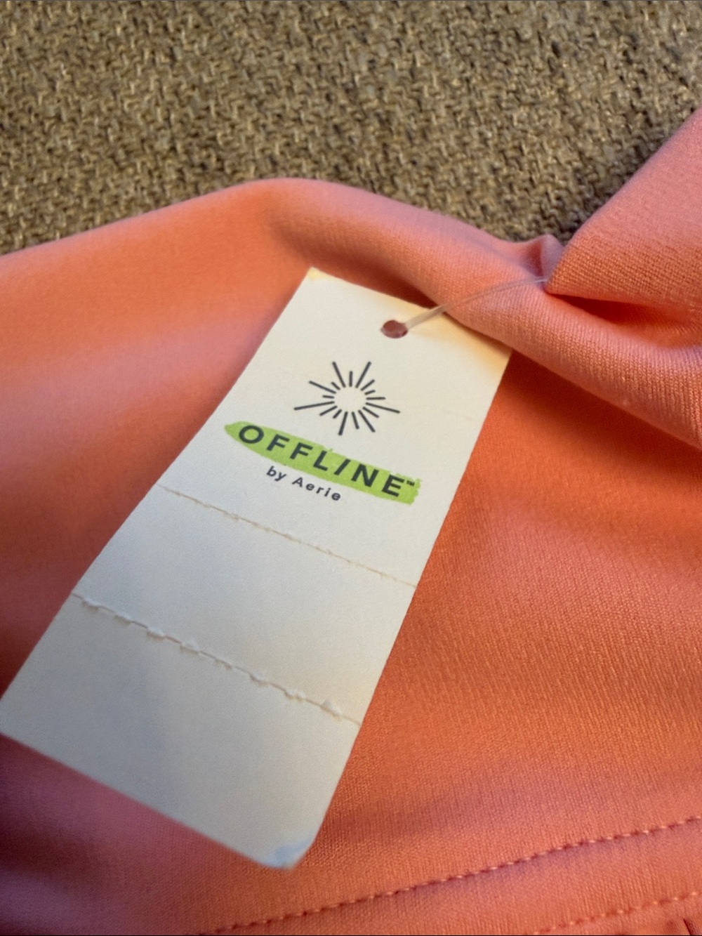 BRAND NEW WITH TAGS aerie Coral Pink Active Skirt Size XL - Picture 2 of 11